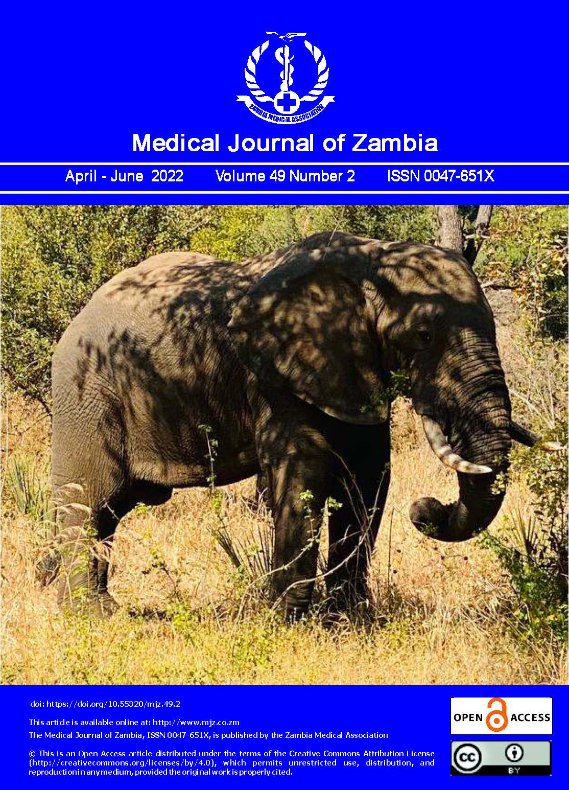 Medical Journal of Zambia Volume 49 Number 2